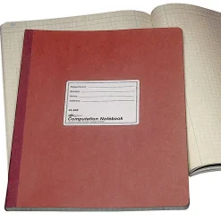 National® Brand 100% Recycled Computation Notebook, 4 x 4 Quad, 11 3/4
