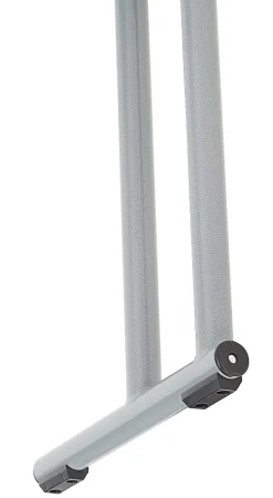 National Public Seating BT Series Folding Table, 29-1/2”H x 18”W x 60”D, Gray/Speckled Gray
