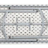 National Public Seating® BT Series Heavy-Duty Folding Table, 24" x 48", Speckled Gray