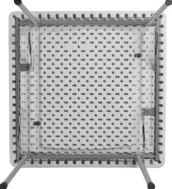 National Public Seating® BT Series Heavy-Duty Folding Table, 36" x 36", Speckled Gray