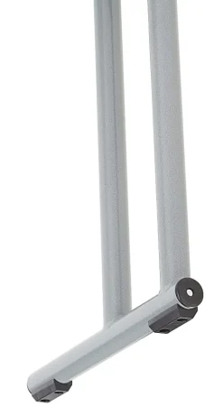 National Public Seating BT Series Folding Table, 29-1/2”H x 18”W x 72”D, Gray/Speckled Gray