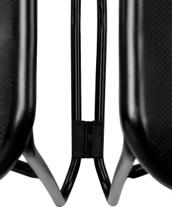 National Public Seating Commercialine Multipurpose Ultra Compact Stack Chairs, Black, Set Of 4 Chairs