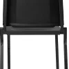 National Public Seating Melody Stackable Music Chairs, Black, Set Of 2
