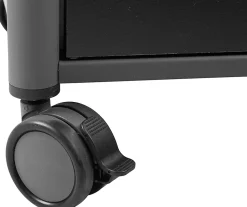 National Public Seating Oklahoma Sound Greystone Lectern With Sound, 45-1/2”H x 23-1/2”W x 19-1/4”D, Charcoal