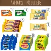 National Snacks And Treats Variety Care Package, Assorted Flavors