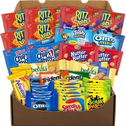 National Snacks And Treats Variety Care Package, Assorted Flavors