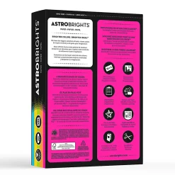 Neenah® Astrobrights® Bright Color Copy Paper, 1 Ream, Bright Assortment, Letter (8.5