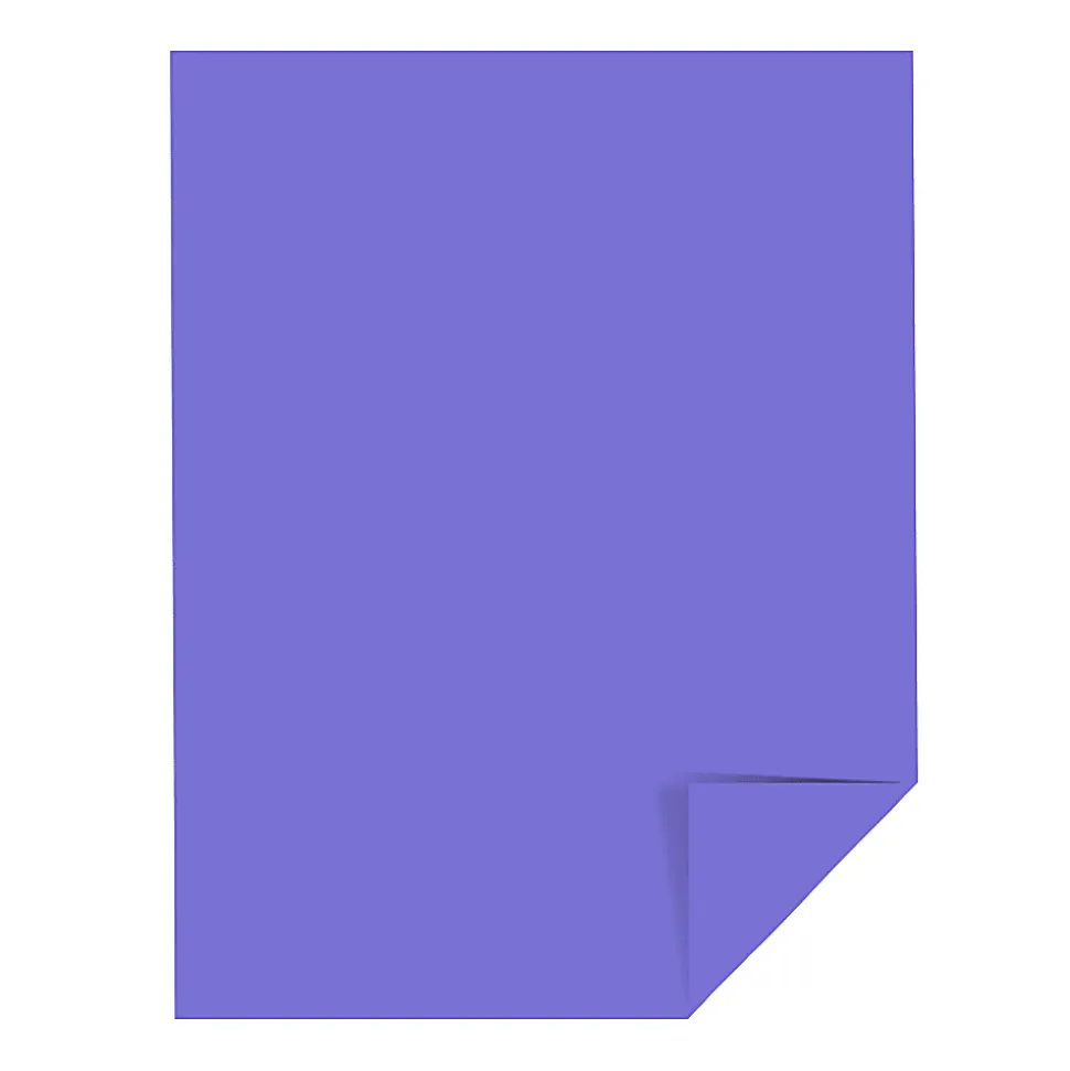 Neenah® Astrobrights® Bright Color Copy Paper, Venus Violet, Letter (8.5" x 11"), 500 Sheets Per Ream, 24 Lb, 98 Brightness