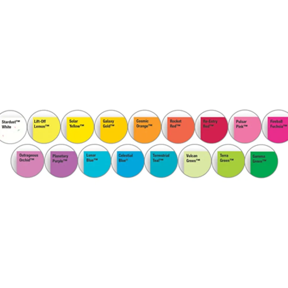 Neenah® Astrobrights® Bright Color Copy Paper, Venus Violet, Letter (8.5" x 11"), 500 Sheets Per Ream, 24 Lb, 98 Brightness