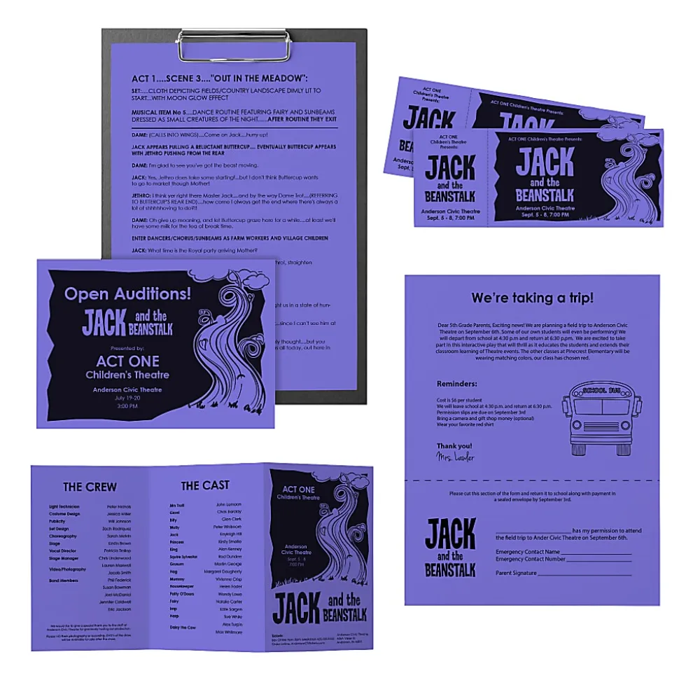 Neenah® Astrobrights® Bright Color Copy Paper, Venus Violet, Letter (8.5" x 11"), 500 Sheets Per Ream, 24 Lb, 98 Brightness