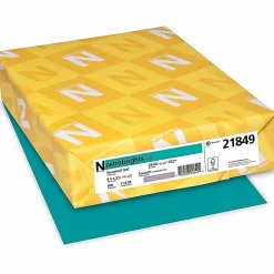 Neenah® Astrobrights® Bright Color Copy Paper, 1 Ream, Terrestrial Teal, Letter (8.5