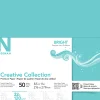 Neenah® Creative Collection™ Specialty Paper, Sea Glass, Letter (8.5" x 11"), 50 Sheets Per Pack, 32 Lb, 94 Brightness, FSC® Certified