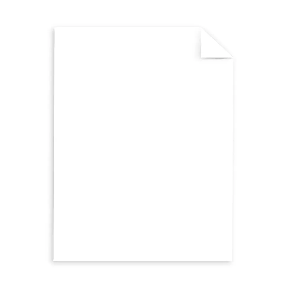 Neenah Exact Index Premium Card Stock, 8.5" x 11", 110 Lb, FSC® Certified, White, Pack Of 250 Sheets
