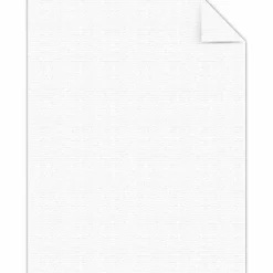 Neenah Paper Classic Laser/Inkjet Print Copy And Multi Use Paper, Letter Size (8 1/2" x 11"), 24 Lb, Laid, Avon Brilliant, Ream Of 500 Sheets