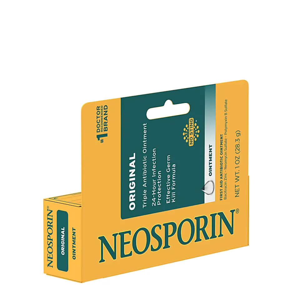 Neosporin Original First Aid Antibiotic Bacitracin Ointment, 1 oz