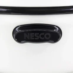 NESCO® 18-Qt 1,450-Watt Portable Slow Cooker With Porcelain Cookwell, White