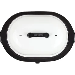 NESCO® 18-Qt 1,450-Watt Portable Slow Cooker With Porcelain Cookwell, White
