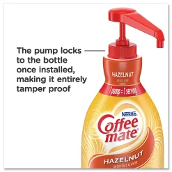 Nestlé® Coffee-mate® Liquid Creamer, Hazelnut Flavor, 50.72 Oz Multiple Serve x 1