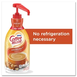 Nestlé® Coffee-mate® Liquid Creamer, Hazelnut Flavor, 50.72 Oz Multiple Serve x 1