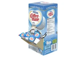 Nestlé® Coffee-mate® Liquid Creamer, French Vanilla Flavor, 0.38 Oz Single Serve, 50/Pack
