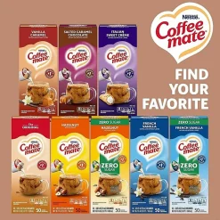 Nestlé® Coffee-mate® Liquid Creamer, Café Mocha Flavor, 0.37 Oz Single Serve, 50/Pack