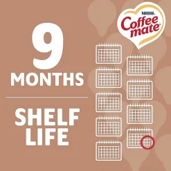 Nestlé® Coffee-mate® Liquid Creamer, Café Mocha Flavor, 0.37 Oz Single Serve, 50/Pack