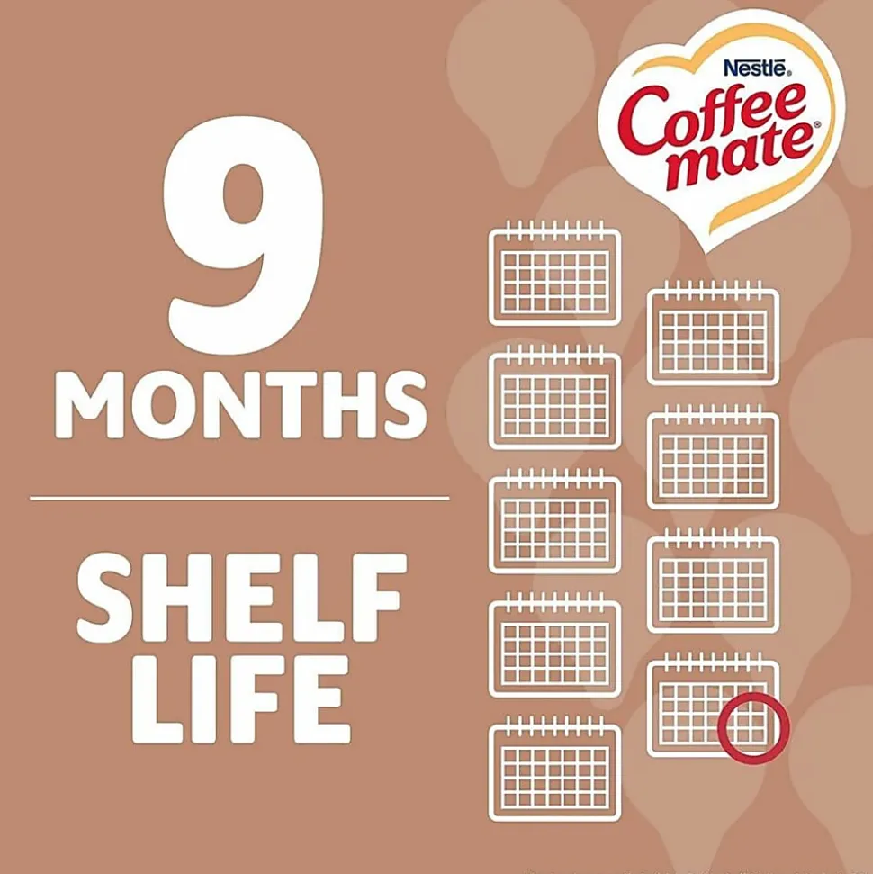 Nestlé® Coffee-mate® Liquid Creamer, Café Mocha Flavor, 0.37 Oz Single Serve, 50/Pack