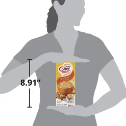 Nestlé® Coffee-mate® Liquid Creamer, Hazelnut Flavor, 0.38 Oz Single Serve, 50/Pack
