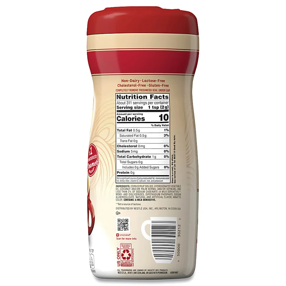 Nestlé® Coffee-mate Powdered Creamer Canister, Original, 22 Oz