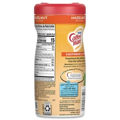 Nestlé® Coffee-mate Powdered Creamer Canister, Hazelnut, 15 Oz