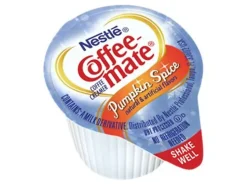 Nestlé® Coffee-mate® Single Serve Liquid Creamer, Pumpkin Spice Flavor, 0.38 Oz, 50 / Box