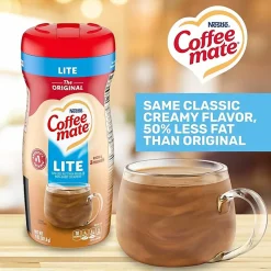 Nestle® Coffee-mate® Powdered Creamer Canister, Original Lite, 11 Oz