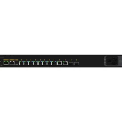 Netgear AV Line M4250-10G2F-PoE+ 8x1G PoE+ 125W 2x1G and 2xSFP Managed Switch (GSM4212P) - 10 Ports - GSM4212P100NAS