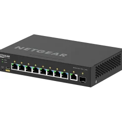 Netgear AV Line M4250 GSM4210PD Ethernet Switch - 8 Ports - Manageable - 10 Gigabit Ethernet - 10GBas - GSM4210PD100NAS