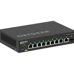 Netgear AV Line M4250 GSM4210PD Ethernet Switch - 8 Ports - Manageable - 10 Gigabit Ethernet - 10GBas - GSM4210PD100NAS