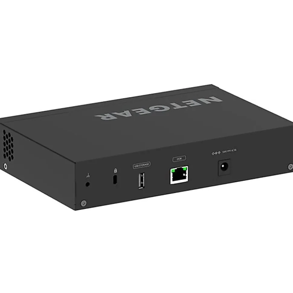 Netgear AV Line M4250 GSM4210PX Ethernet Switch - 8 Ports - Manageable - 10 Gigabit Ethernet - 10GBas - GSM4210PX100NAS