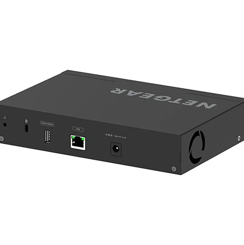 Netgear AV Line M4250 GSM4210PX Ethernet Switch - 8 Ports - Manageable - 10 Gigabit Ethernet - 10GBas - GSM4210PX100NAS