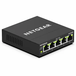 Netgear Business GS305E Ethernet Switch - 5 Ports - Gigabit Ethernet - 1000Base-T - 3 Layer Supported - Twisted Pair - 5 Year Limited Warranty