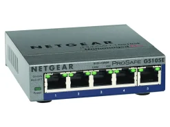 NETGEAR 5 Gigabit Ethernet ProSafe Plus Switch, GS105E