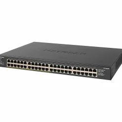 Netgear GS348PP Ethernet Switch - 48 Ports - 2 Layer Supported - Twisted Pair - Desktop, Rack-mountable - 3 YearLifetime Limited Warranty