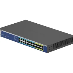 Netgear GS524UP Ethernet Switch - 24 Ports - 2 Layer Supported - 578.80 W Power Consumption - 480 W PoE Budget - GS524UP100NAS