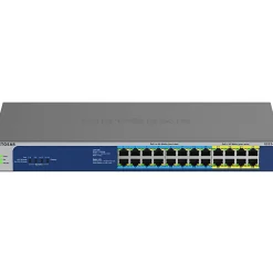 Netgear GS524UP Ethernet Switch - 24 Ports - 2 Layer Supported - 578.80 W Power Consumption - 480 W PoE Budget - GS524UP100NAS