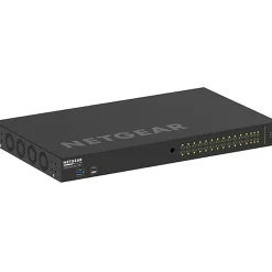 Netgear M4250-26G4F-PoE+ AV Line Managed Switch - 24 Ports - Manageable - 3 Layer Supported - Modular - GSM4230P100NAS
