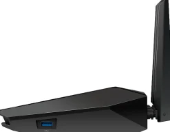 Netgear® Nighthawk AX/5-Stream AX2400 Wi-Fi 6 Router, Black, RAX30-100NAS