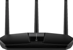Netgear® Nighthawk AX/5-Stream AX2400 Wi-Fi 6 Router, Black, RAX30-100NAS