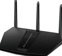 Netgear® Nighthawk AX/5-Stream AX2400 Wi-Fi 6 Router, Black, RAX30-100NAS