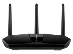 Netgear® Nighthawk AX/5-Stream AX2400 Wi-Fi 6 Router, Black, RAX30-100NAS