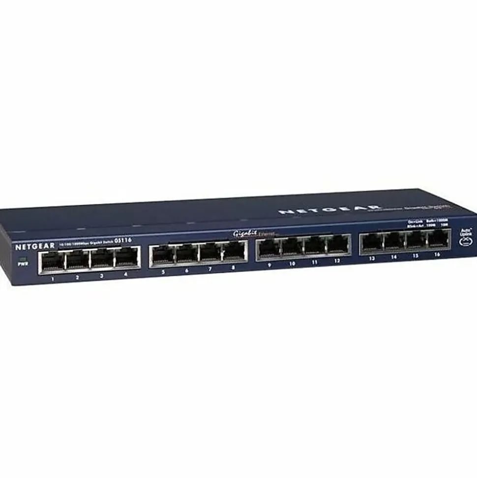 NETGEAR 16-Port Gigabit Unmanaged Switch, GS116