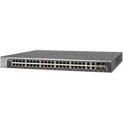 Netgear ProSafe XS748T Layer 3 Switch - 44 Ports - Manageable - 10 Gigabit Ethernet, Gigabit Ethernet - XS748T100NES