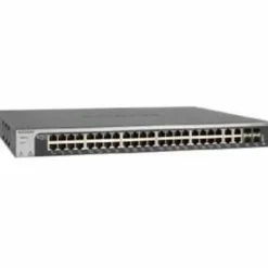 Netgear ProSafe XS748T Layer 3 Switch - 44 Ports - Manageable - 10 Gigabit Ethernet, Gigabit Ethernet - XS748T100NES